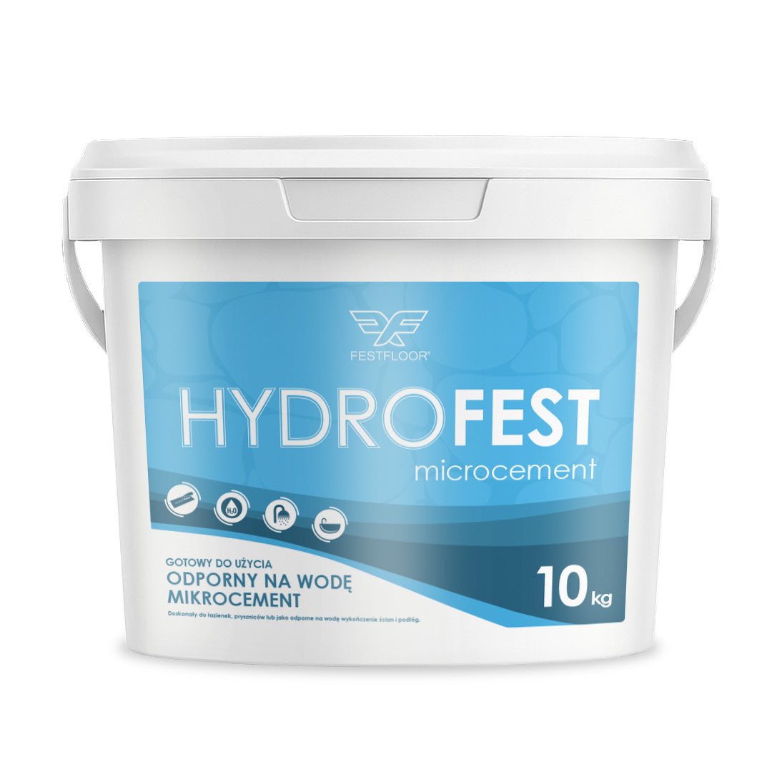Mikrozement-Set für geflieste Badezimmerwände HYDROFEST - 10m²