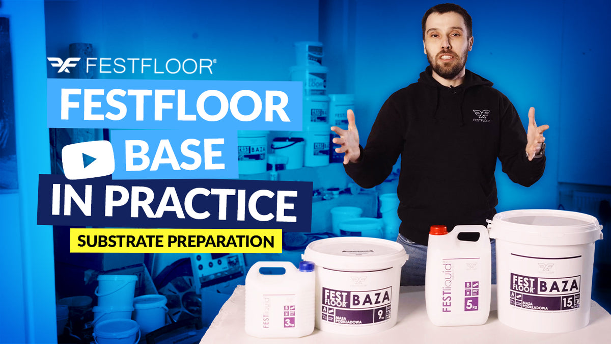 Untergrund für Mikrozement | So verstärken Sie den Boden mit Festfloor Base