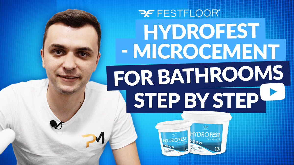 HydroFest: wasserbeständiger Mikrozement fürs Bad – wie wird er aufgetragen?